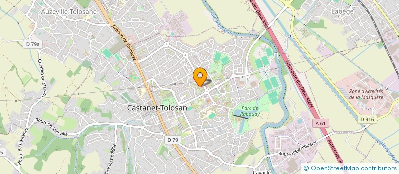 localisation de l'entreprise SALTO à CASTANET-TOLOSAN
