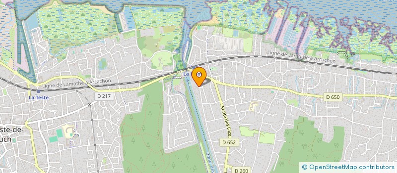 localisation de l'entreprise SALTO  GUJAN-MESTRAS