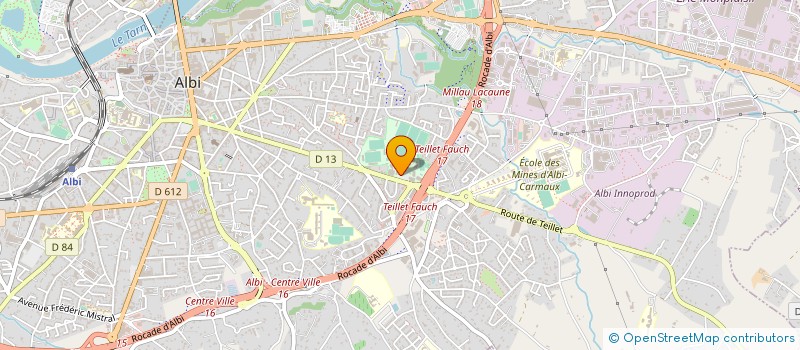 localisation de l'entreprise SALTO ALBIGEOIS à ALBI