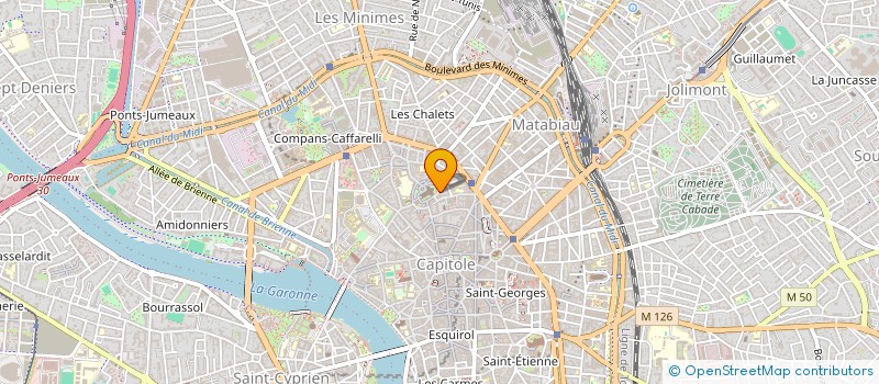 localisation de l'entreprise SALTOO CONSULT  TOULOUSE