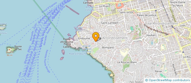localisation de l'entreprise SALTY GROUP à MARSEILLE