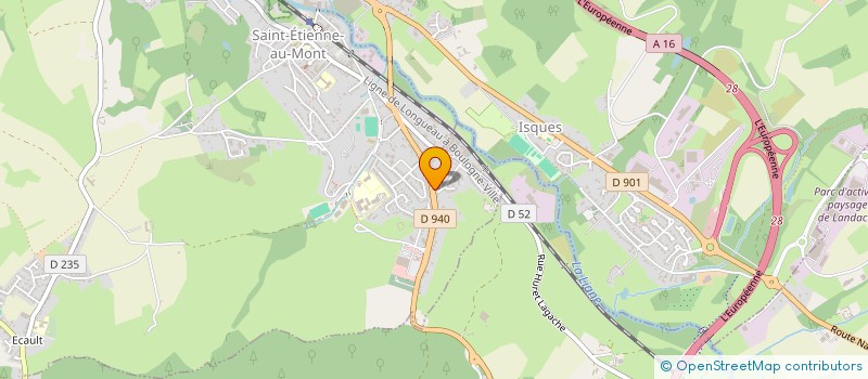 localisation de l'entreprise SALTY PINES  SAINT-ETIENNE-AU-MONT