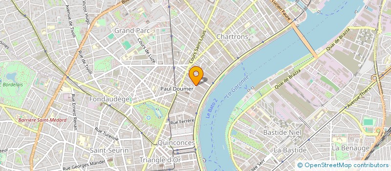 localisation de l'entreprise SALTY STUDIO  BORDEAUX