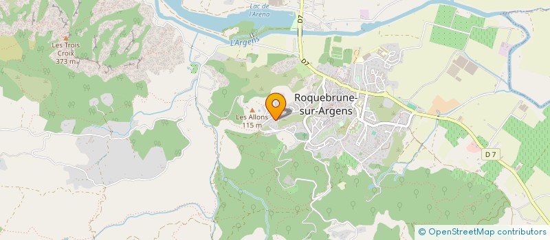 localisation de l'entreprise SALTY & SWEETIES FACTORY à ROQUEBRUNE-SUR-ARGENS