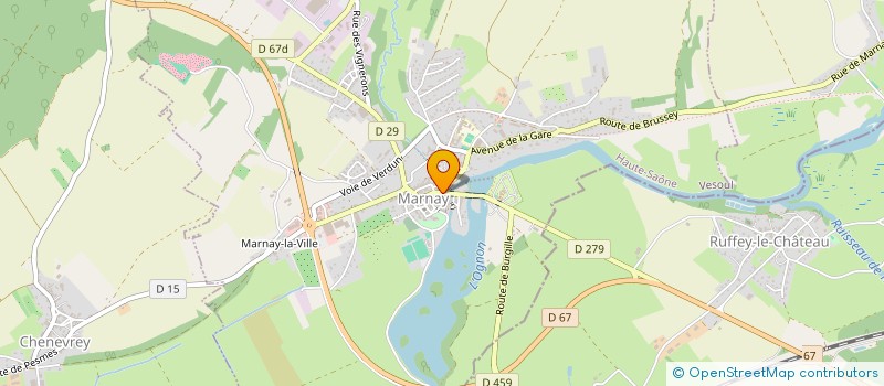 localisation de l'entreprise SALU  BAY