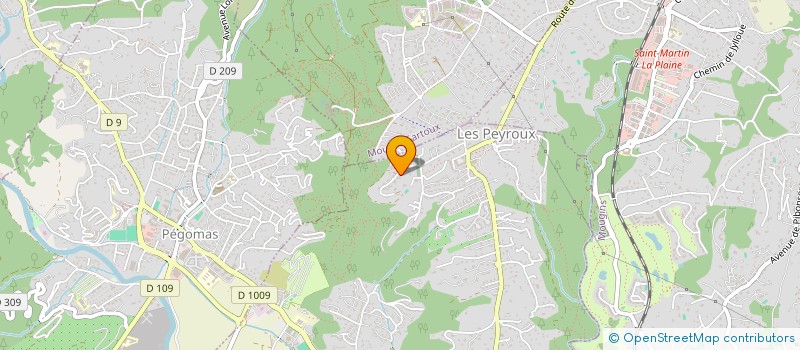 localisation de l'entreprise SALU D'AZUR à LA ROQUETTE-SUR-SIAGNE