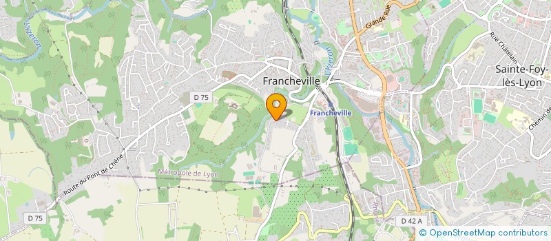 localisation de l'entreprise SALUCLA à FRANCHEVILLE