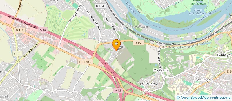 localisation de l'entreprise SALUCLO  VILLENNES-SUR-SEINE