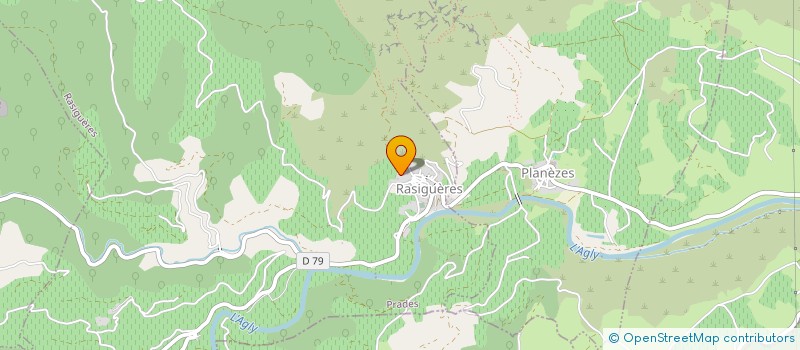 localisation de l'entreprise SALUJO MARTI  CASSAGNES