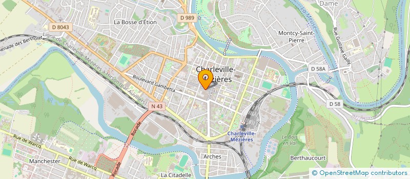 localisation de l'entreprise SALUMICY à CHARLEVILLE-MEZIERES