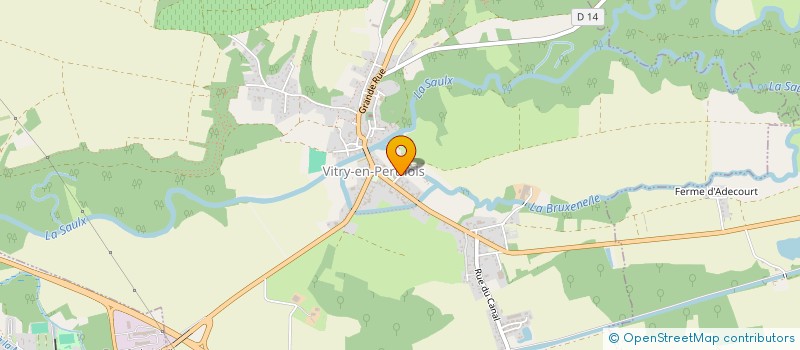 localisation de l'entreprise SALUS  VITRY-EN-PERTHOIS