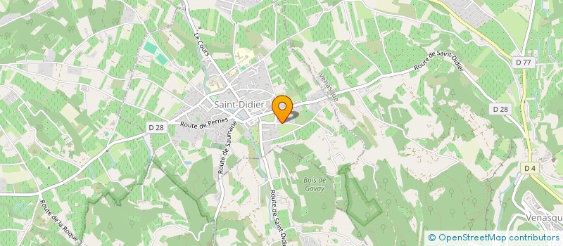 localisation de l'entreprise SALUT LE JUSTE MARCHE N460  SAINT-DIDIER