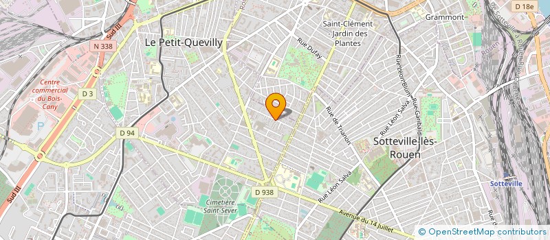 localisation de l'entreprise SALUT POUR LE MONDE à SAINT-ETIENNE-DU-ROUVRAY