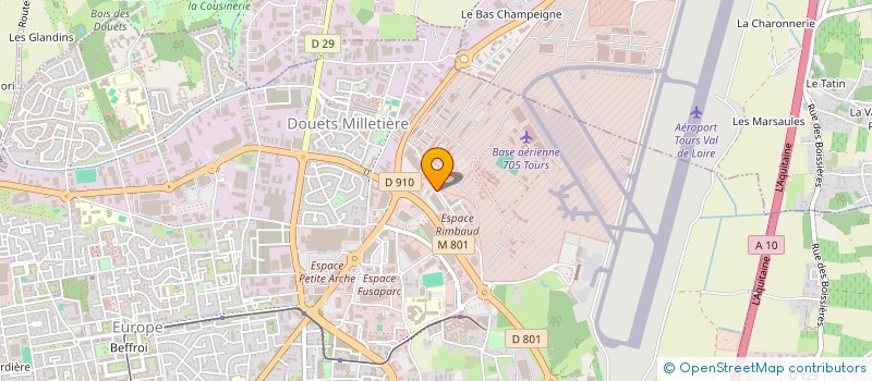 localisation de l'entreprise SALUT TERRE à TOURS