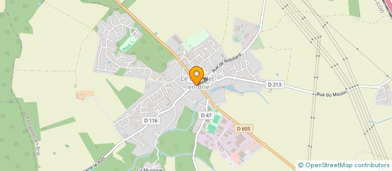 localisation de l'entreprise SALUTHE  LE CHATELET-EN-BRIE