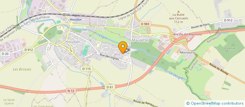 localisation de l'entreprise SALUTO à MAULETTE