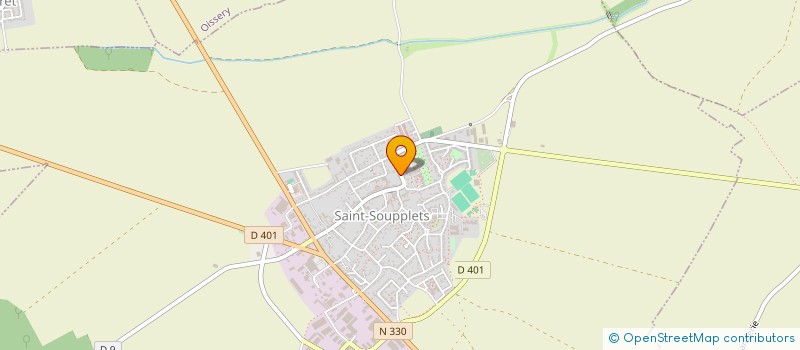 localisation de l'entreprise SALV  SAINT-SOUPPLETS