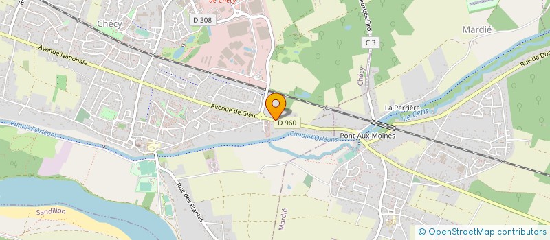 localisation de l'entreprise SALV EXPRESS à CHECY