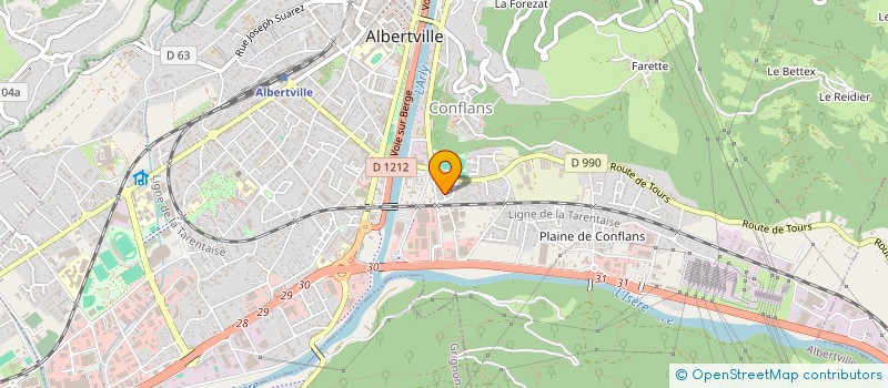 localisation de l'entreprise SALVADANSE  MERCURY