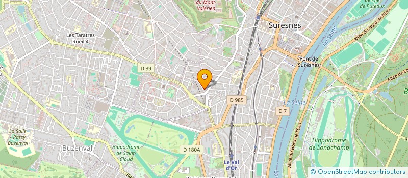 localisation de l'entreprise SALVADEL à SURESNES
