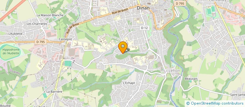 localisation de l'entreprise SALVADONACION  DINAN