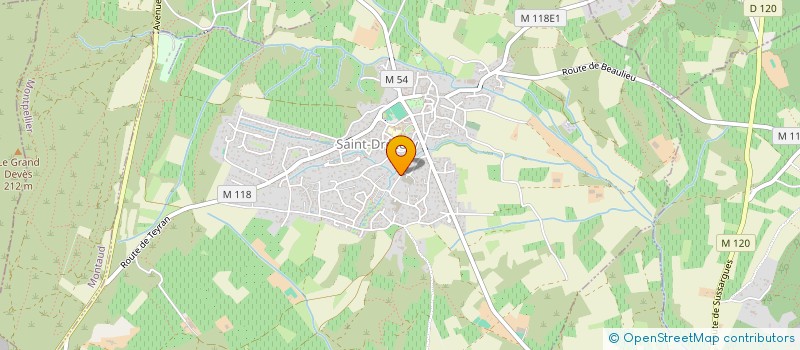 localisation de l'entreprise SALVADOR  SAINT-DREZERY