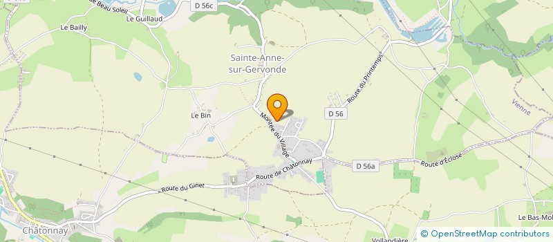 localisation de l'entreprise SALVADOR  SAINTE-ANNE-SUR-GERVONDE