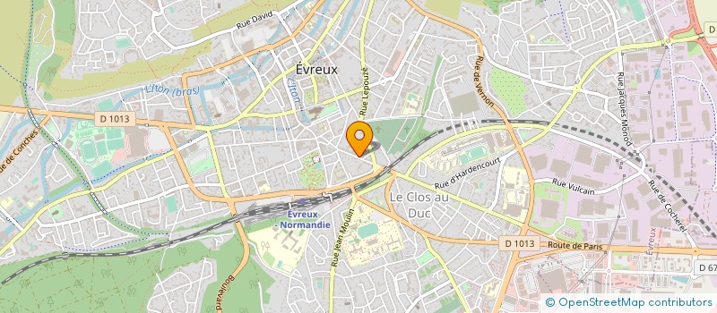 localisation de l'entreprise SALVADOR AUTO-MOTO SARL  EVREUX