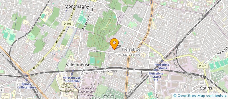 localisation de l'entreprise SALVADOR & CO à PIERREFITTE-SUR-SEINE