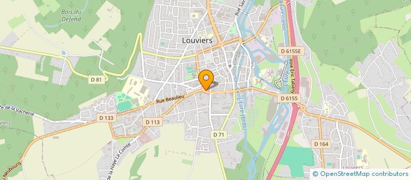localisation de l'entreprise SALVADOR FORMATION LOUVIERS à LOUVIERS