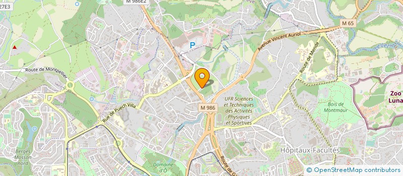 localisation de l'entreprise SALVADOR MICHEL CARRELAGE à MONTPELLIER