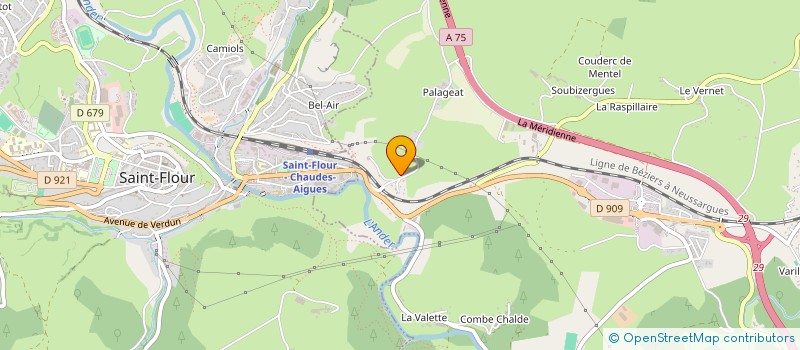 localisation de l'entreprise SALVAGNAC ENERGIE à SAINT-GEORGES