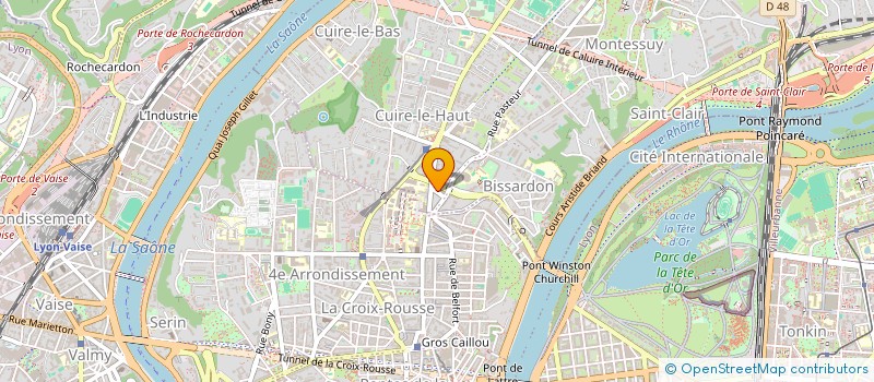 localisation de l'entreprise SALVAIGEDETTER  CALUIRE-ET-CUIRE