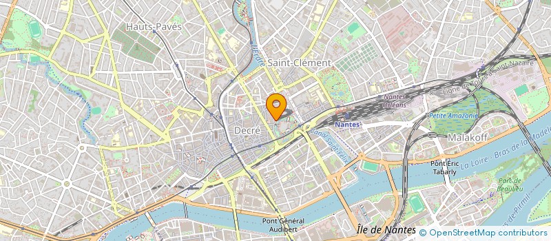 localisation de l'entreprise SALVARE PREVENTION à NANTES