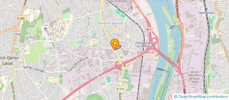 localisation de l'entreprise SALVATGE.AC  OULLINS-PIERRE-BENITE