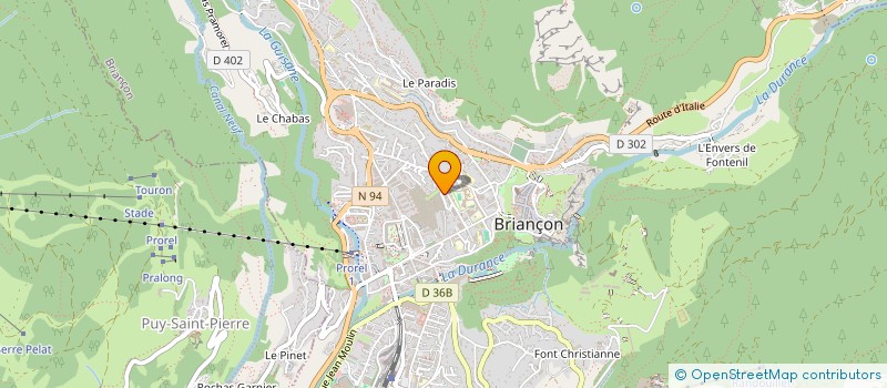 localisation de l'entreprise SALVATORE AGOSTINO ET MARIE-CHRISTINE AUDIFFRED, NOTAIRES ASSOCIES  BRIANCON