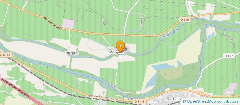 localisation de l'entreprise SALVATORI PIET  TREBES