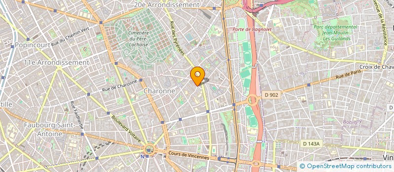 localisation de l'entreprise SALVE REGINA  PARIS