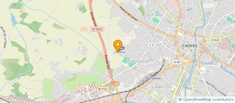 localisation de l'entreprise SALVEO  CASTRES