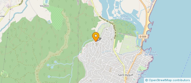 localisation de l'entreprise SALVERI à FREJUS