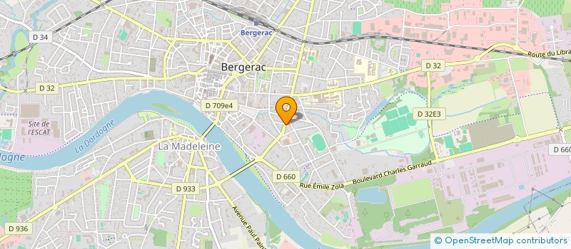 localisation de l'entreprise SALVES ESTELLE à BERGERAC