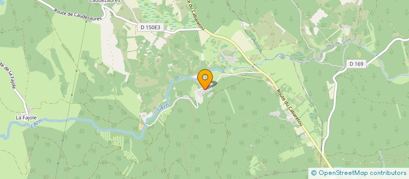 localisation de l'entreprise SALVETAT LACAUNE TRY  LA SALVETAT-SUR-AGOUT