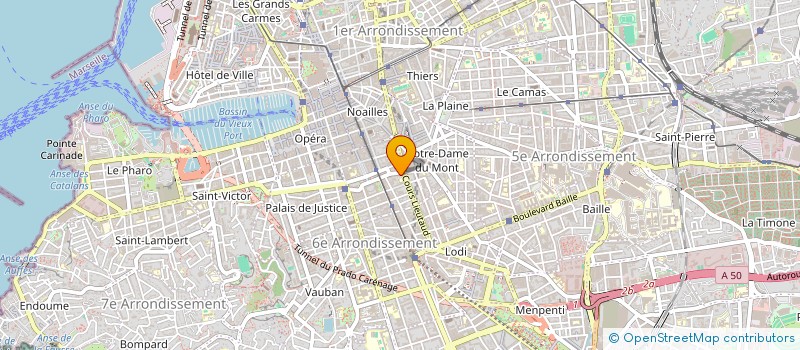 localisation de l'entreprise SALVETTI LORIOZ à MARSEILLE