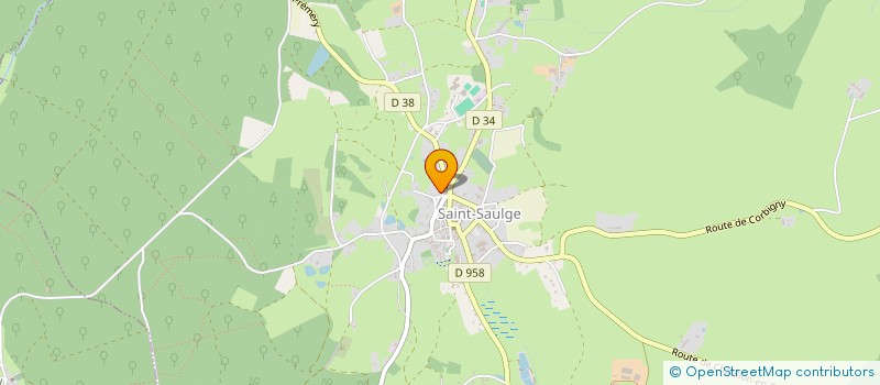 localisation de l'entreprise SALVI & VALSO  SAINT-SAULGE