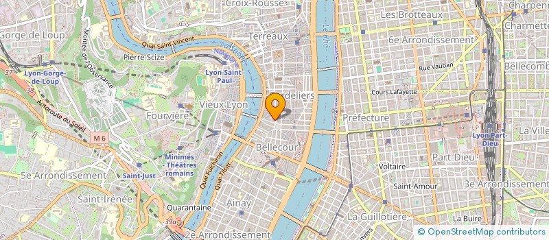 localisation de l'entreprise SALVIAT PARTICIPATIONS à LYON
