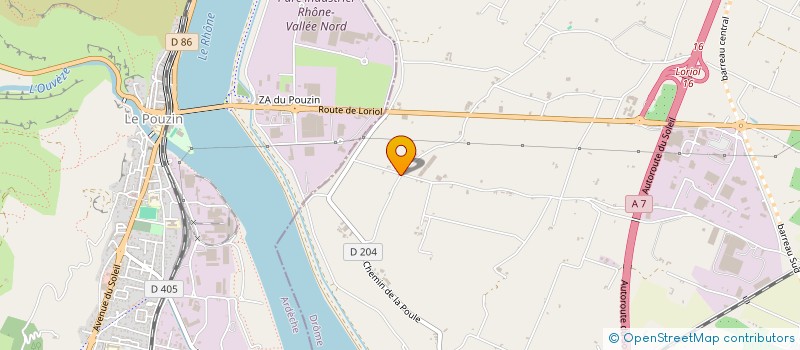 localisation de l'entreprise SALVIGNON  LORIOL-SUR-DROME