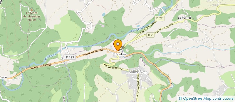 localisation de l'entreprise SALVOLDING  SALLENOVES