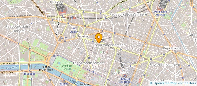 localisation de l'entreprise SALVUS à PARIS
