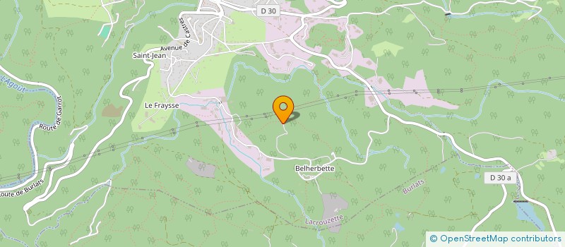 localisation de l'entreprise SALVY  LACROUZETTE