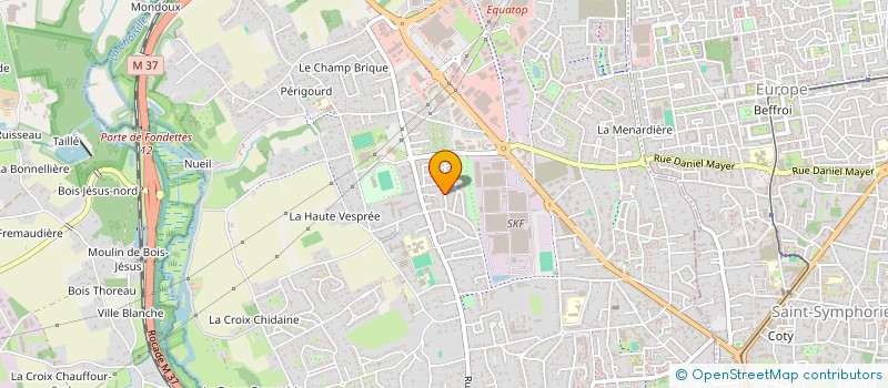 localisation de l'entreprise SALY IMMO  SAINT-CYR-SUR-LOIRE